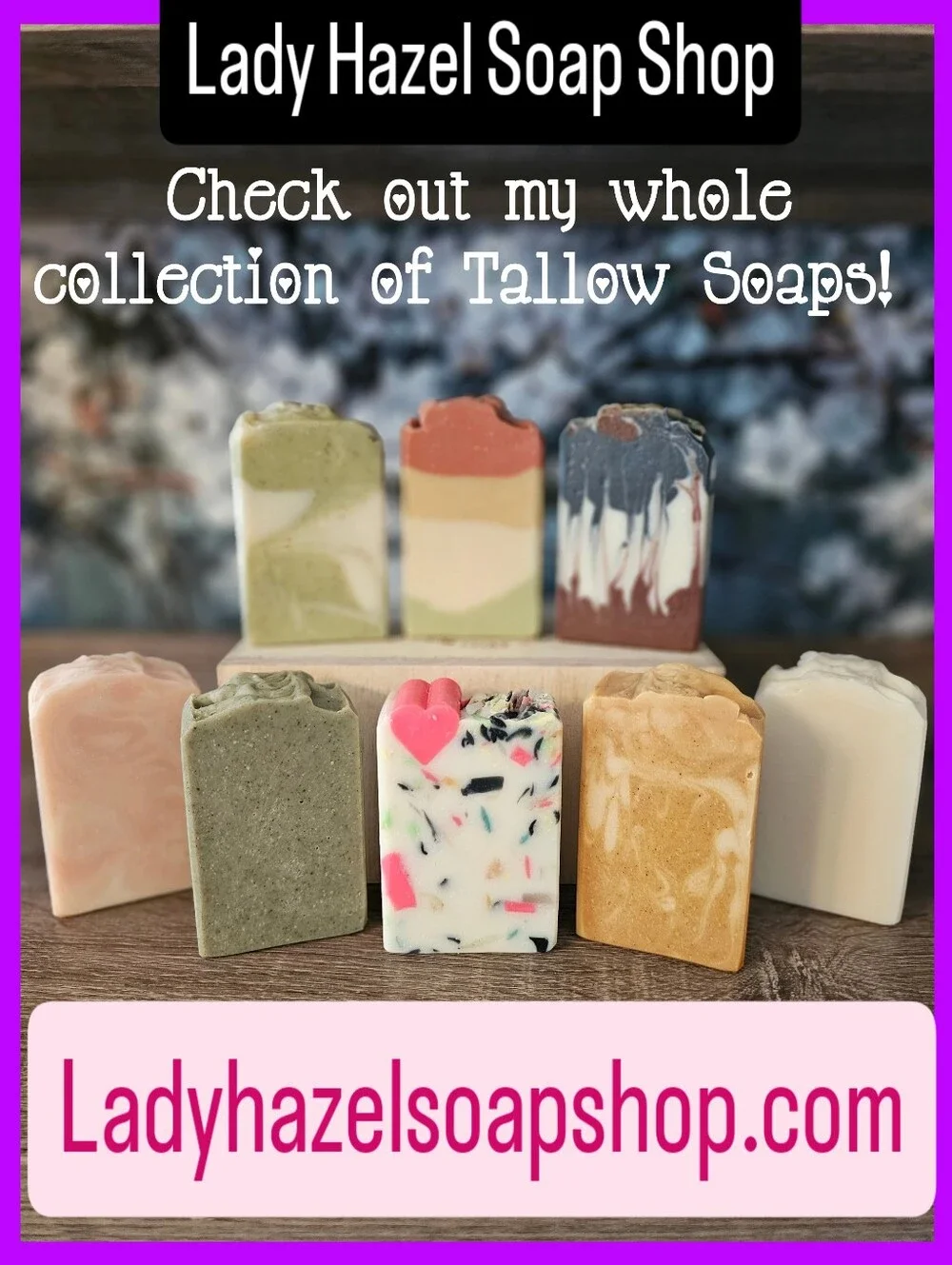 🌊🧂 Sea Salt Soaps!  🪻 Lavender & 🌿 Botanical (All natural Ingredients)Vegan!